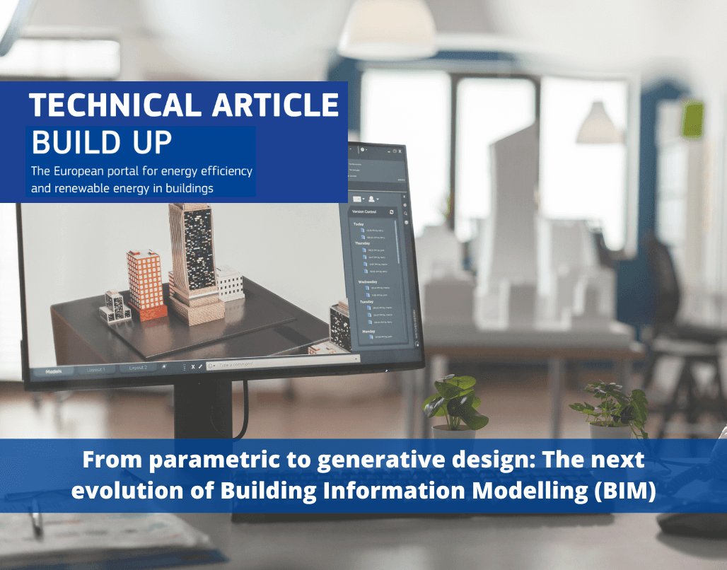 From parametric to generative design: The next evolution of Building Information Modelling (BIM)